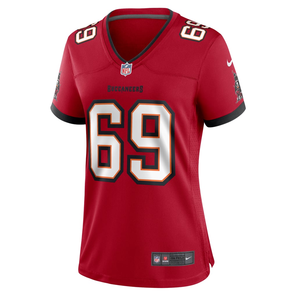 Women's Tampa Bay Buccaneers Cody Mauch Red Game Jersey