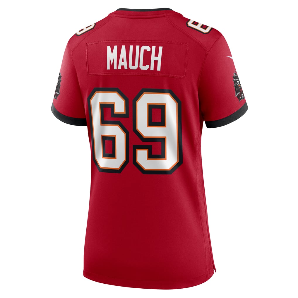 Women's Tampa Bay Buccaneers Cody Mauch Red Game Jersey