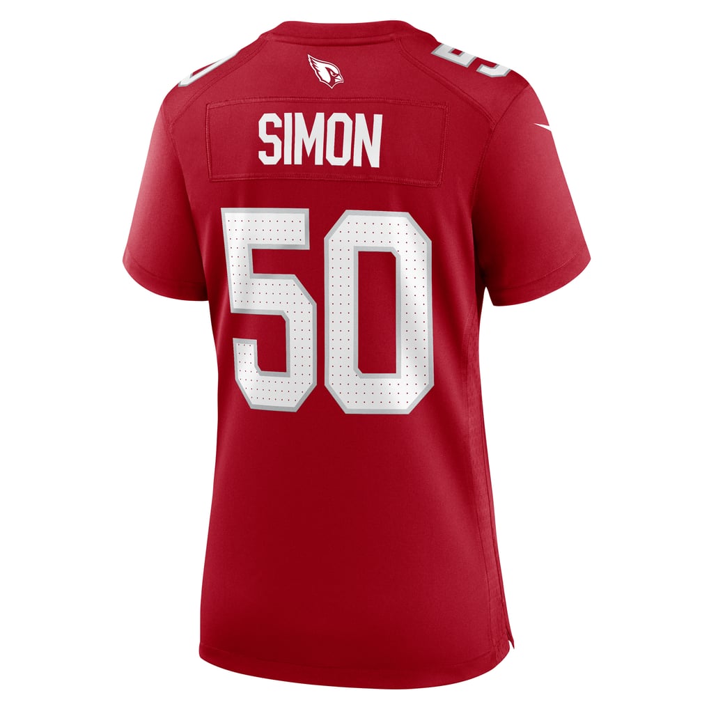 Women's Arizona Cardinals Cody Simon Cardinal Team Game Jersey