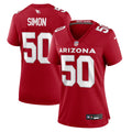 Women's Arizona Cardinals Cody Simon Cardinal Team Game Jersey
