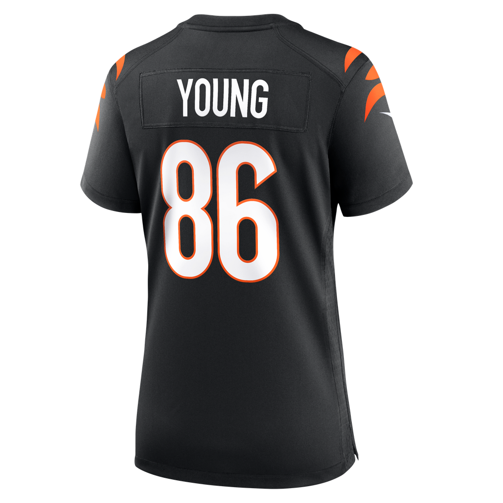 Women's Cincinnati Bengals Colbie Young Black Team Game Jersey