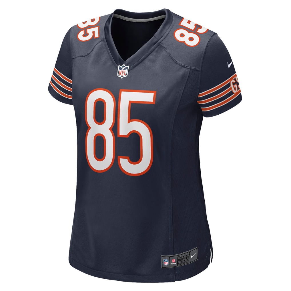 Women's Chicago Bears Cole Kmet Navy Game Jersey