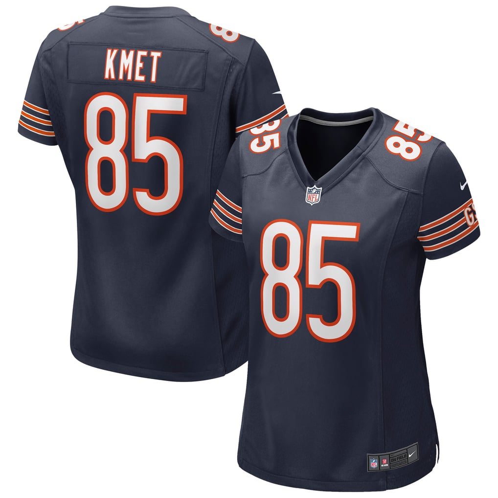 Women's Chicago Bears Cole Kmet Navy Game Jersey