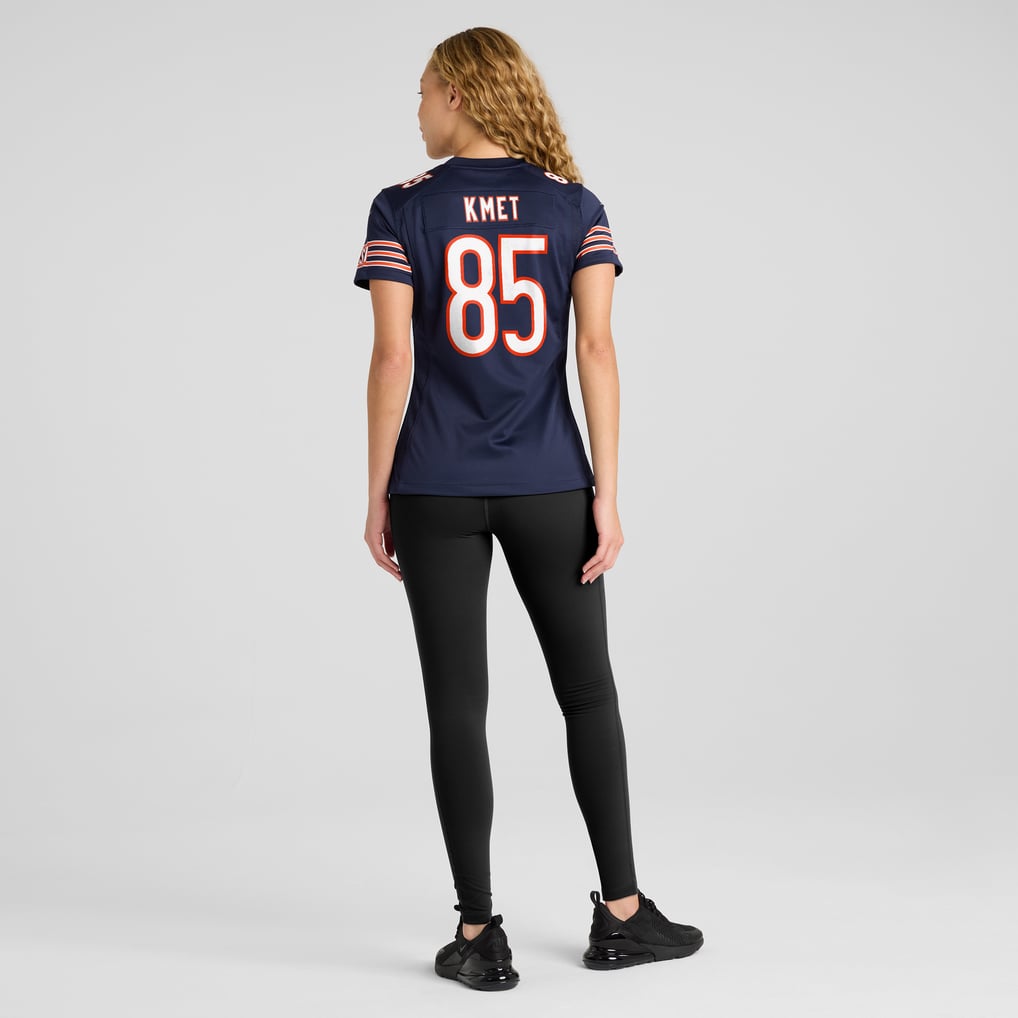 Women's Chicago Bears Cole Kmet Navy Game Jersey