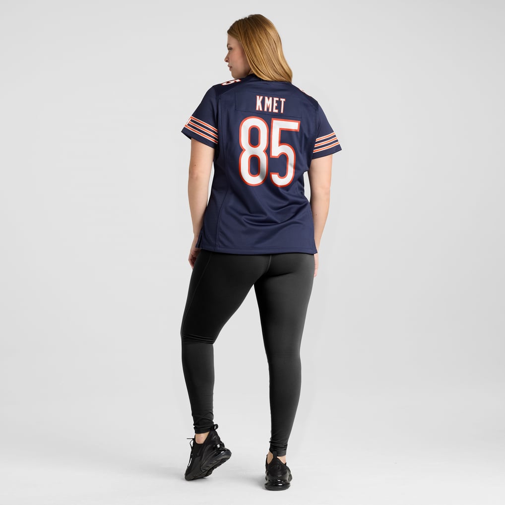 Women's Chicago Bears Cole Kmet Navy Game Jersey