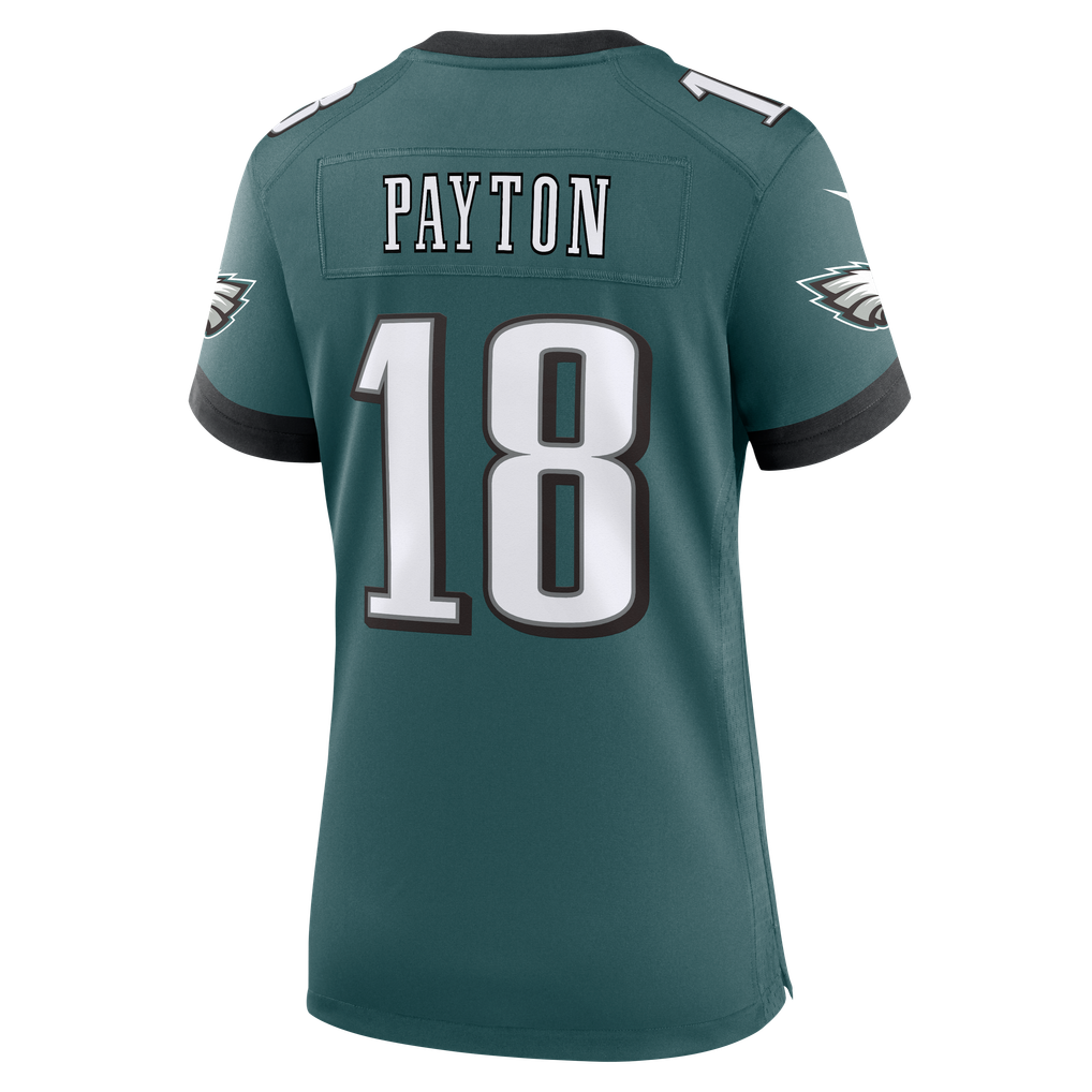 Women's Philadelphia Eagles Cole Payton Midnight Green Team Game Jersey