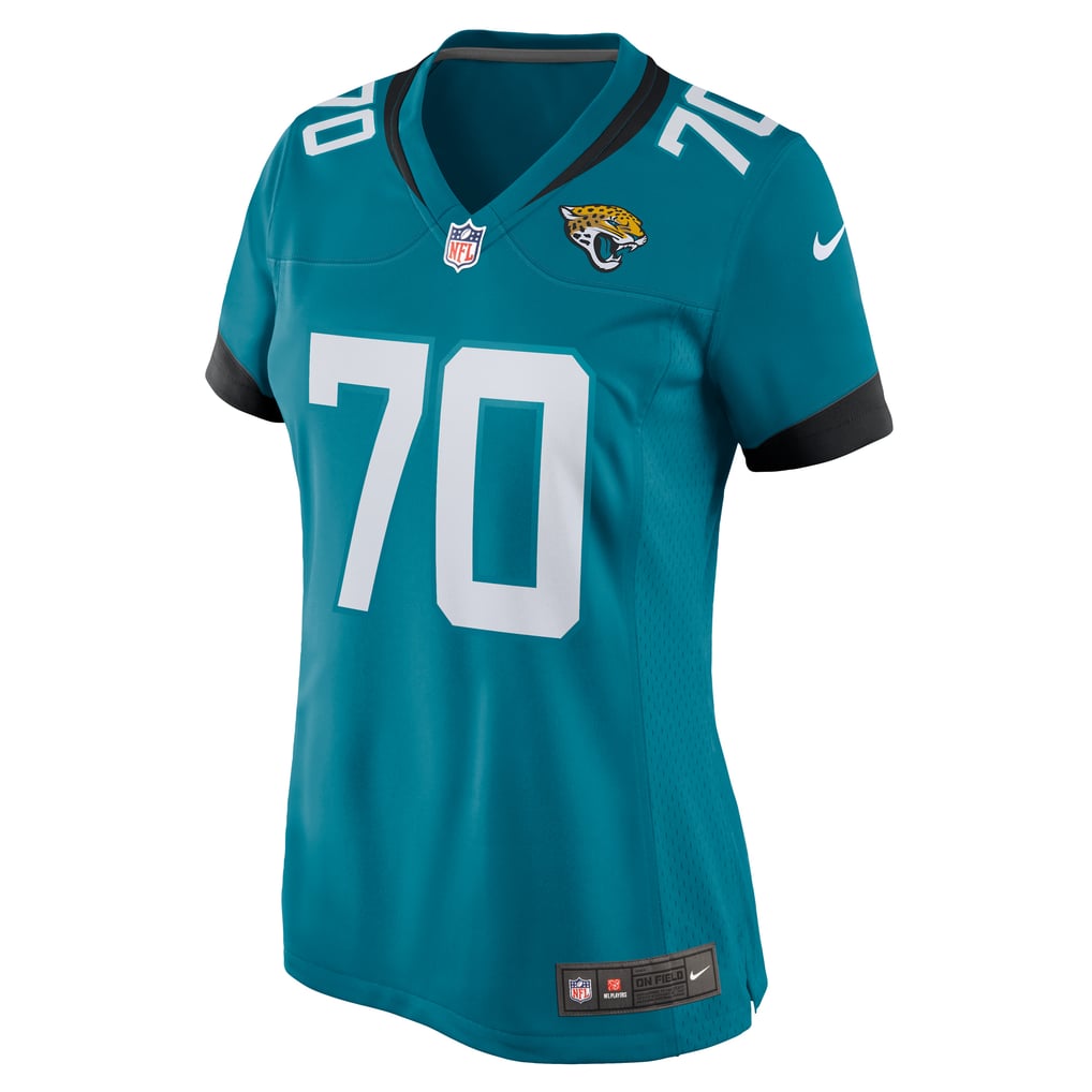 Women's Jacksonville Jaguars Cole Van Lanen Teal Game Player Jersey