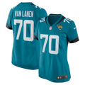 Women's Jacksonville Jaguars Cole Van Lanen Teal Game Player Jersey