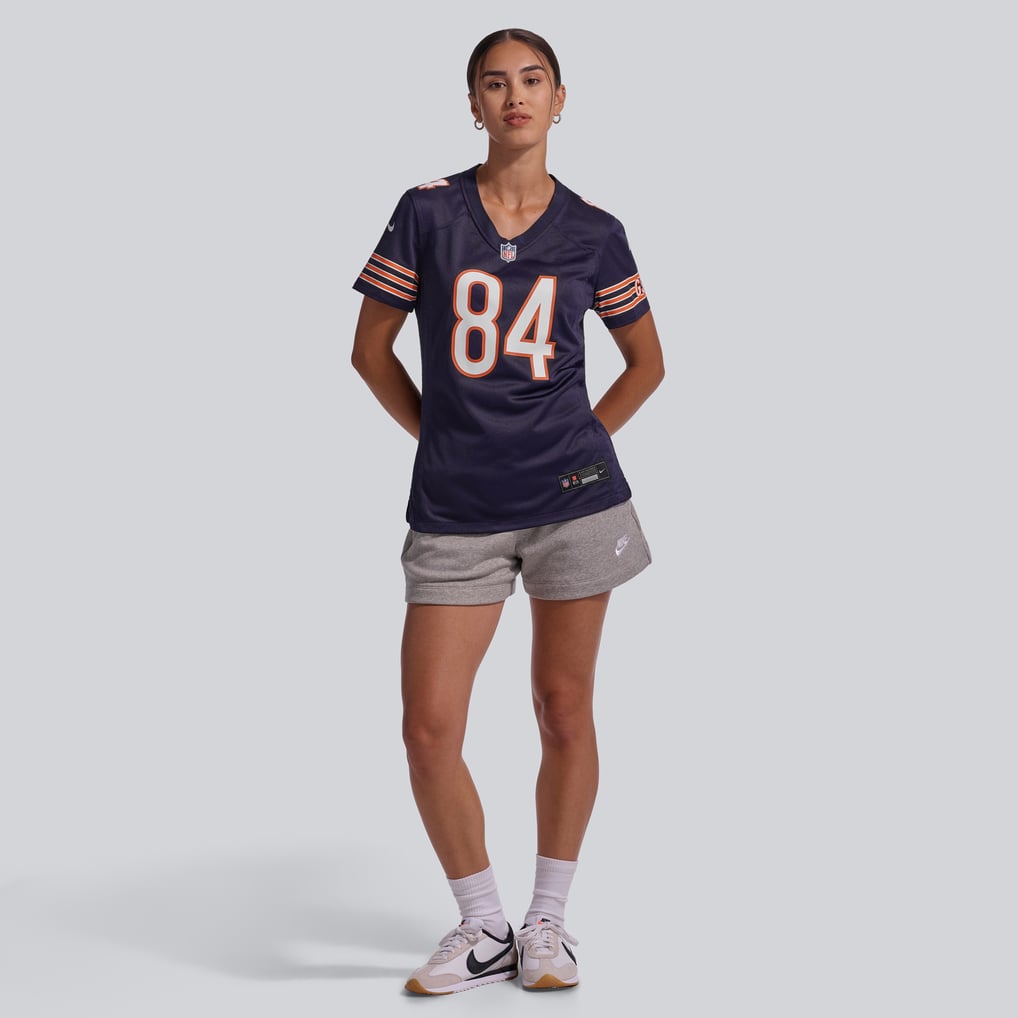 Women's Chicago Bears Colston Loveland Navy Team Game Jersey