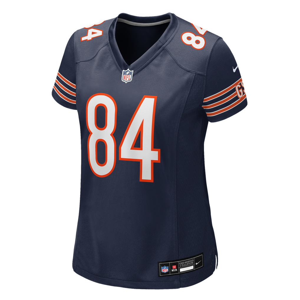 Women's Chicago Bears Colston Loveland Navy Team Game Jersey