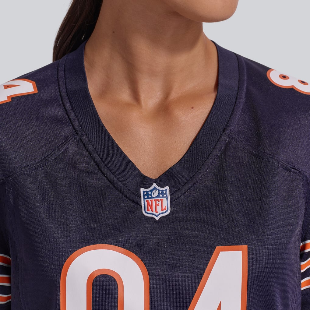 Women's Chicago Bears Colston Loveland Navy Team Game Jersey