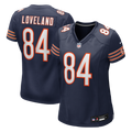Women's Chicago Bears Colston Loveland Navy Team Game Jersey