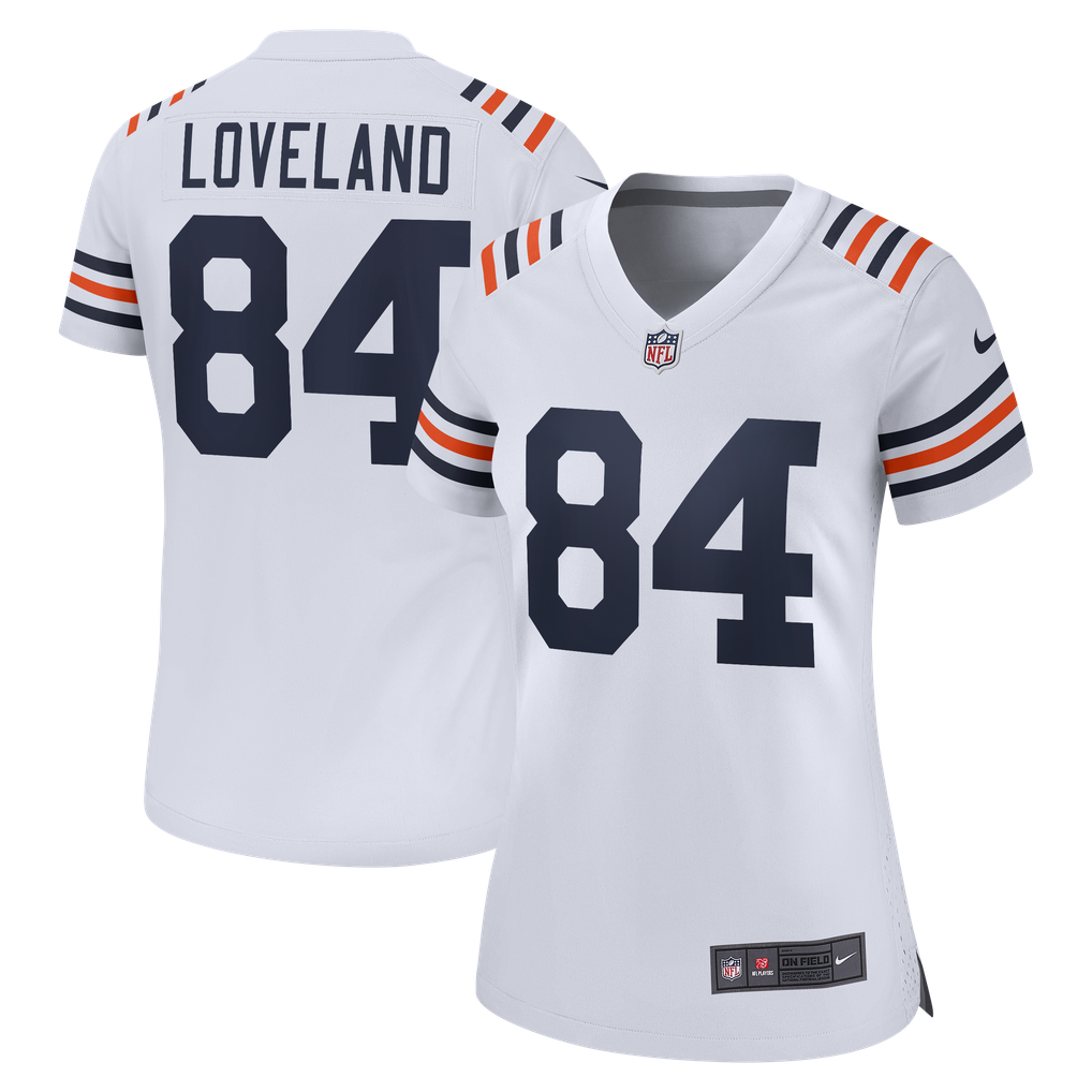 Women's Chicago Bears Colston Loveland White Alternate Game Jersey