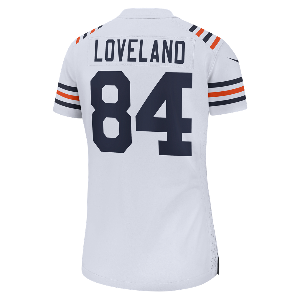 Women's Chicago Bears Colston Loveland White Alternate Game Jersey
