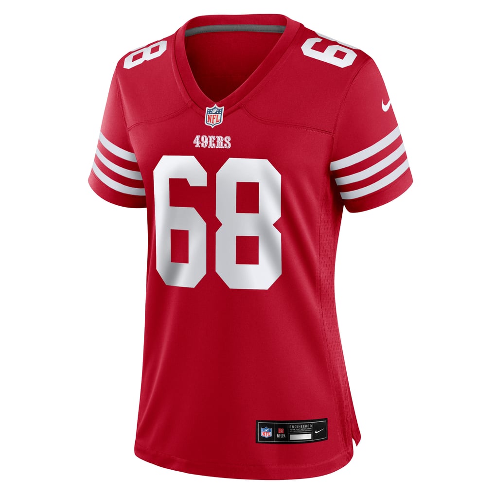 Women's San Francisco 49ers Colton McKivitz Scarlet Team Game Jersey