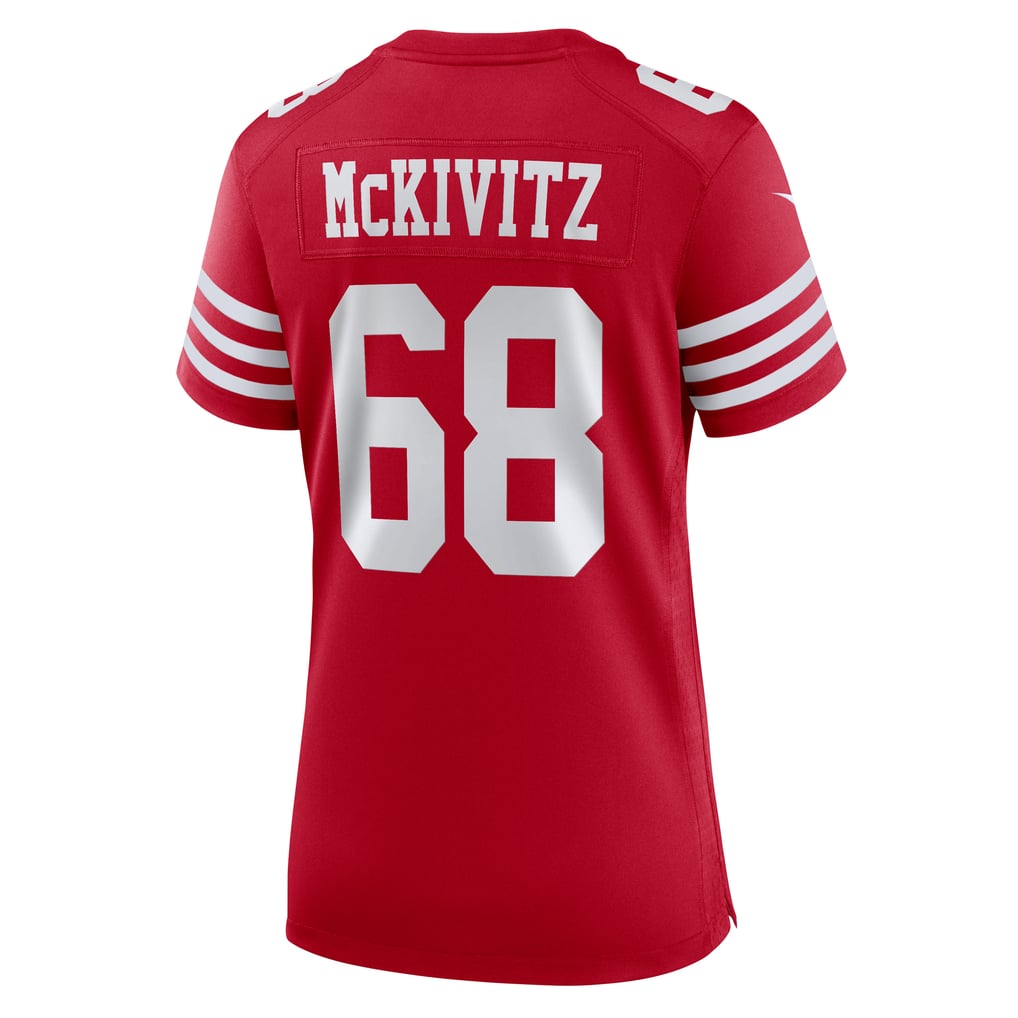 Women's San Francisco 49ers Colton McKivitz Scarlet Team Game Jersey