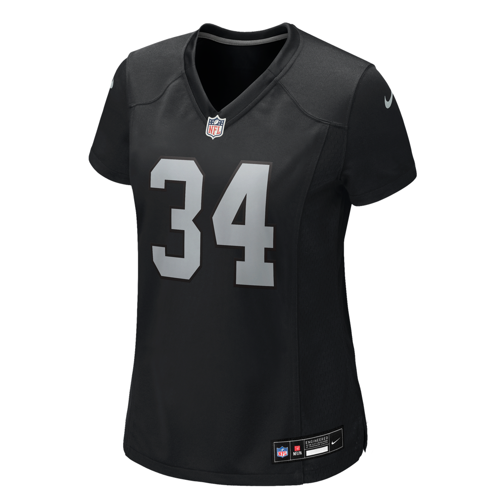 Women's Las Vegas Raiders Connor Heyward Black Team Game Jersey