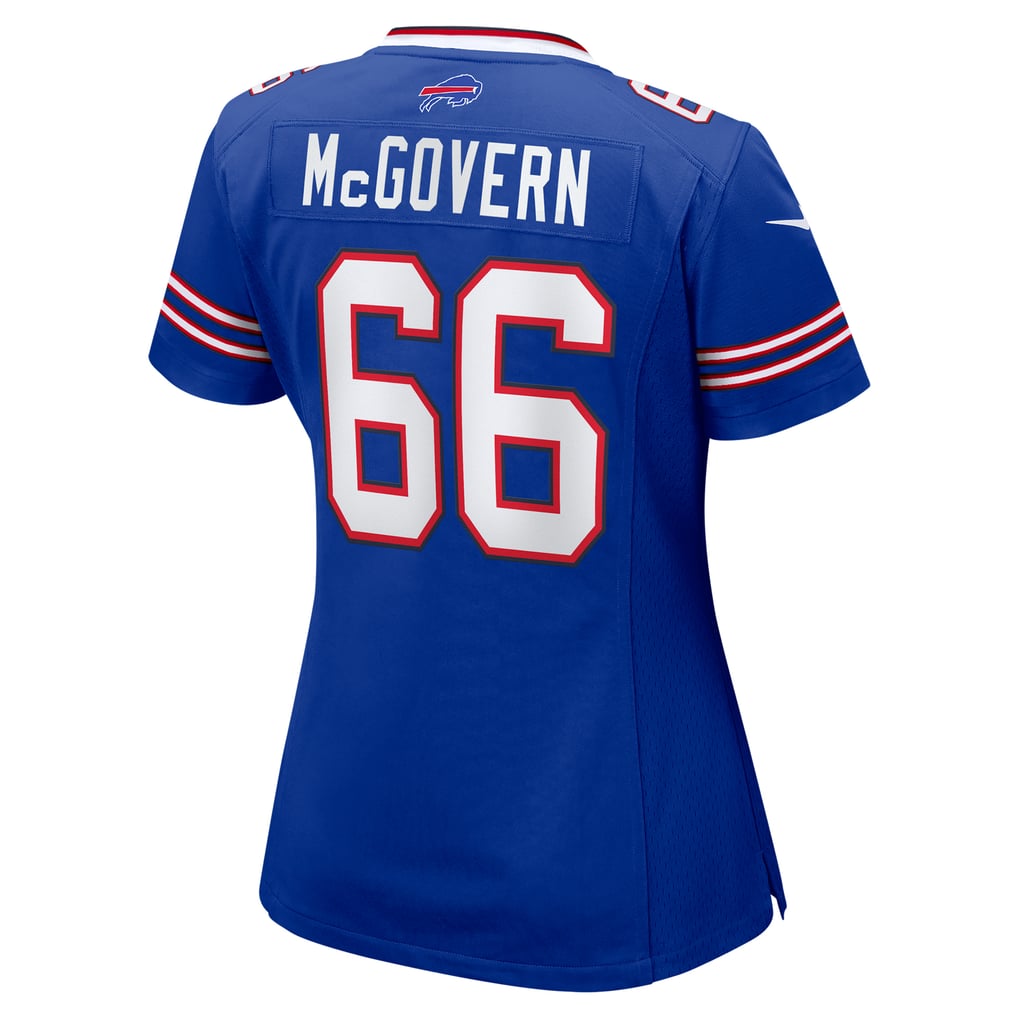 Women's Buffalo Bills Connor McGovern Royal Game Player Jersey