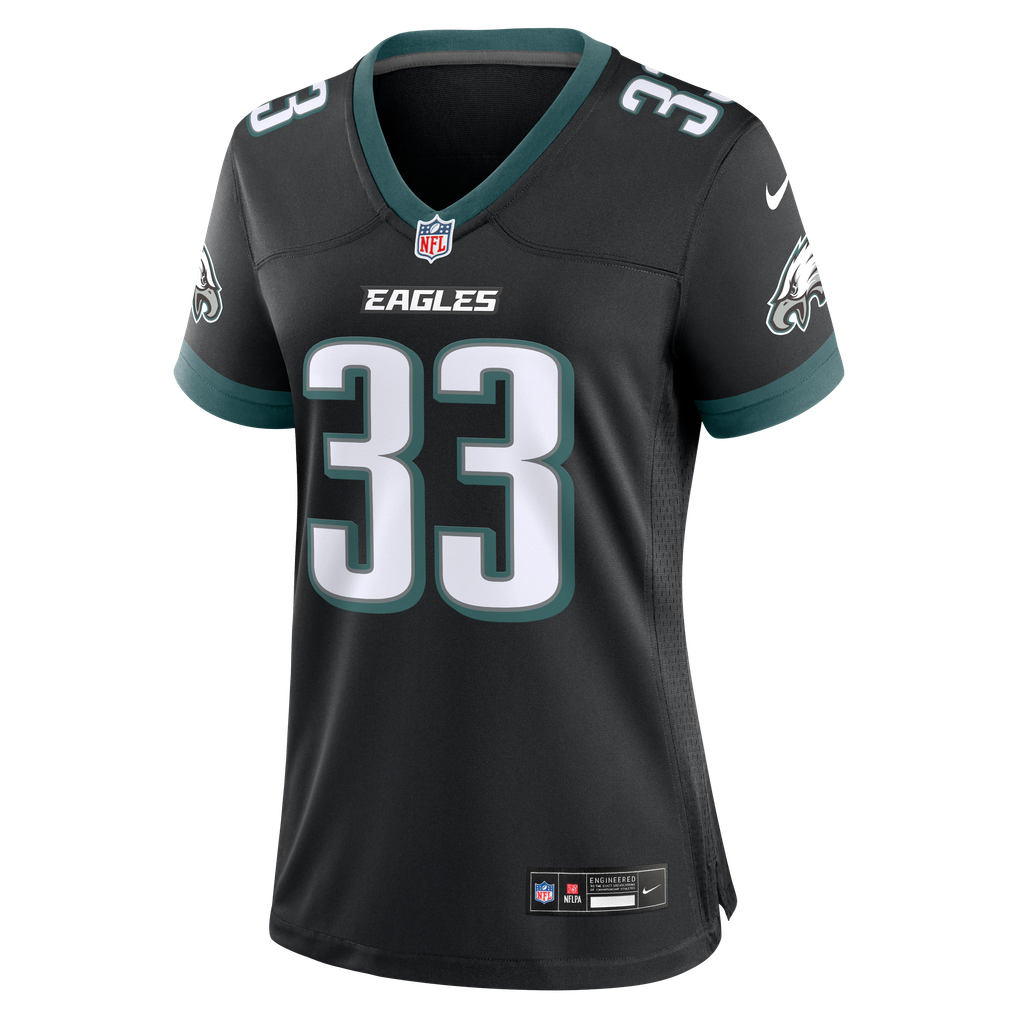 Women's Philadelphia Eagles Cooper DeJean Black Alternate Game Jersey
