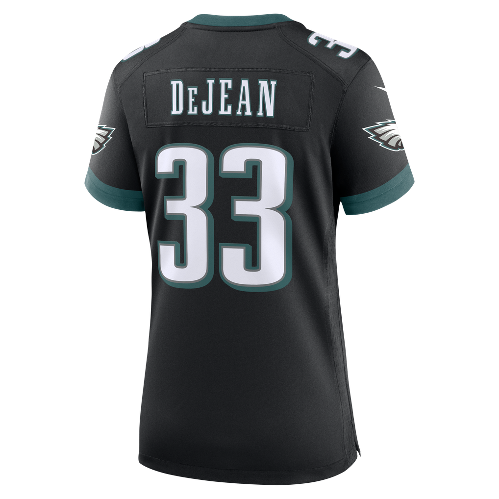 Women's Philadelphia Eagles Cooper DeJean Black Alternate Game Jersey