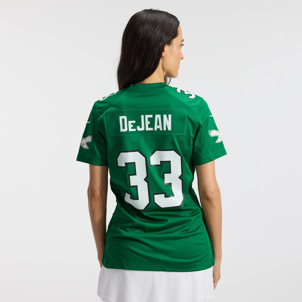 Women's Philadelphia Eagles Cooper DeJean Kelly Green Alternate Game Jersey