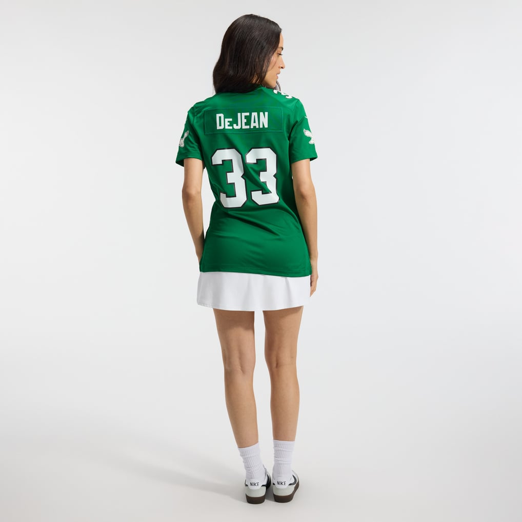Women's Philadelphia Eagles Cooper DeJean Kelly Green Alternate Game Jersey