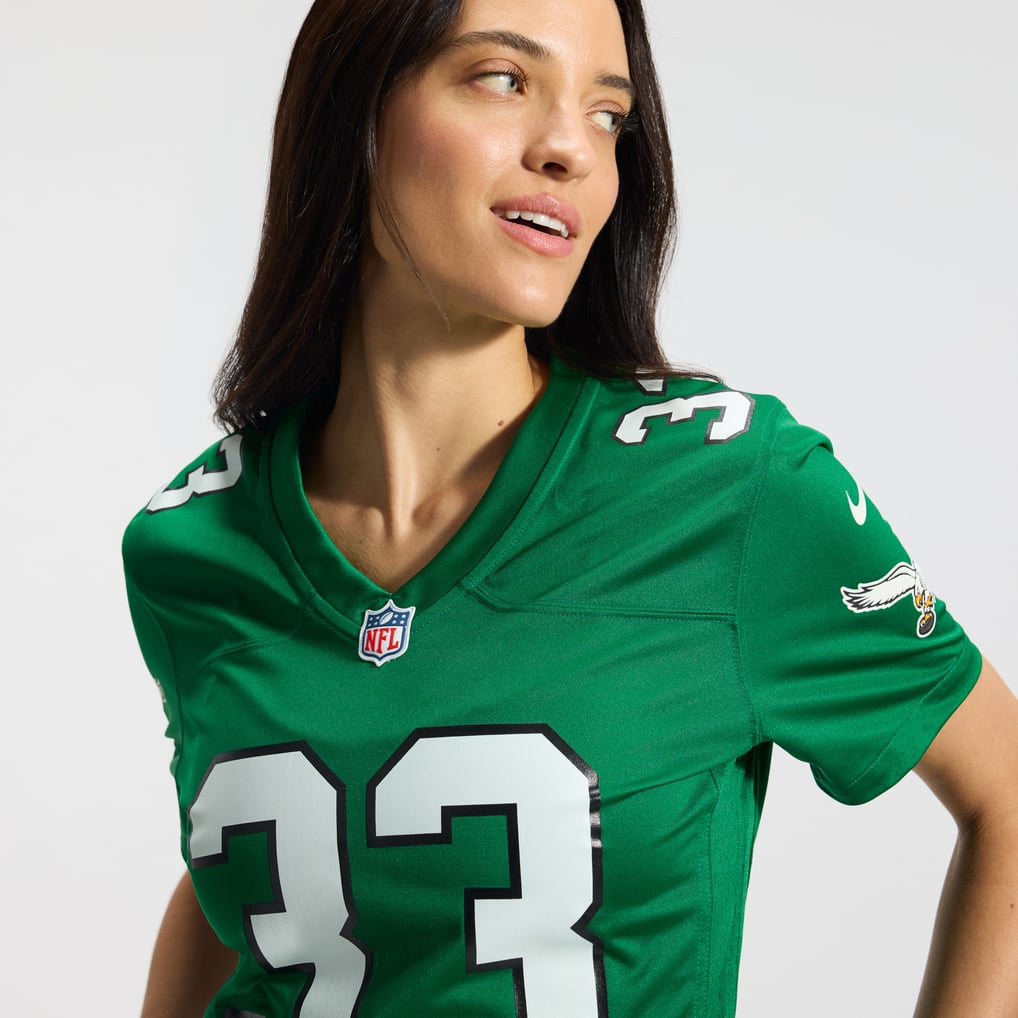 Women's Philadelphia Eagles Cooper DeJean Kelly Green Alternate Game Jersey