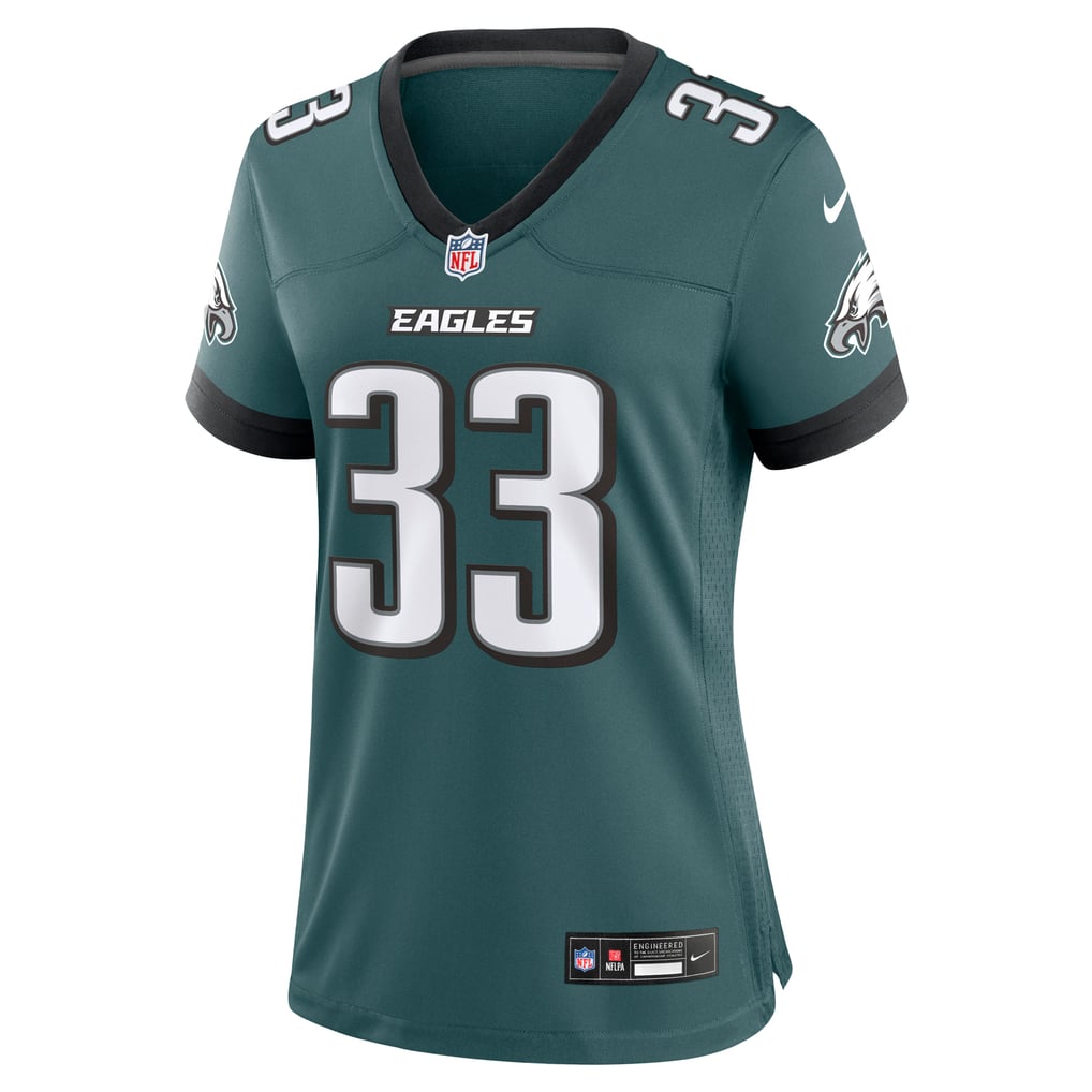 Women's Philadelphia Eagles Cooper DeJean Midnight Green Team Game Jersey