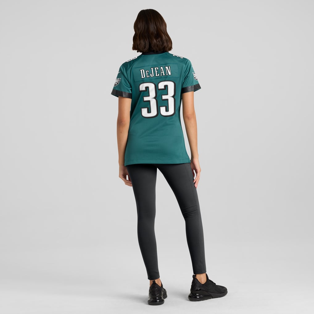 Women's Philadelphia Eagles Cooper DeJean Midnight Green Team Game Jersey
