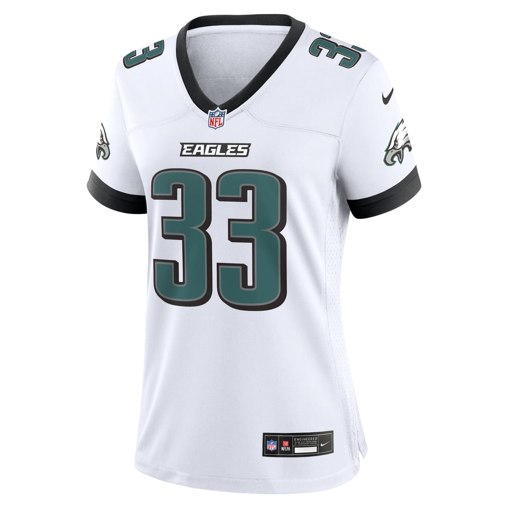 Women's Philadelphia Eagles Cooper DeJean White Game Jersey