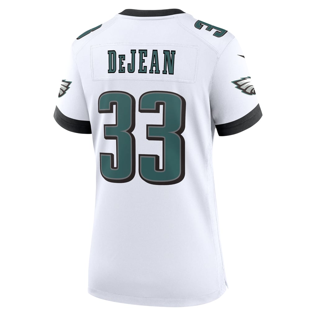 Women's Philadelphia Eagles Cooper DeJean White Game Jersey