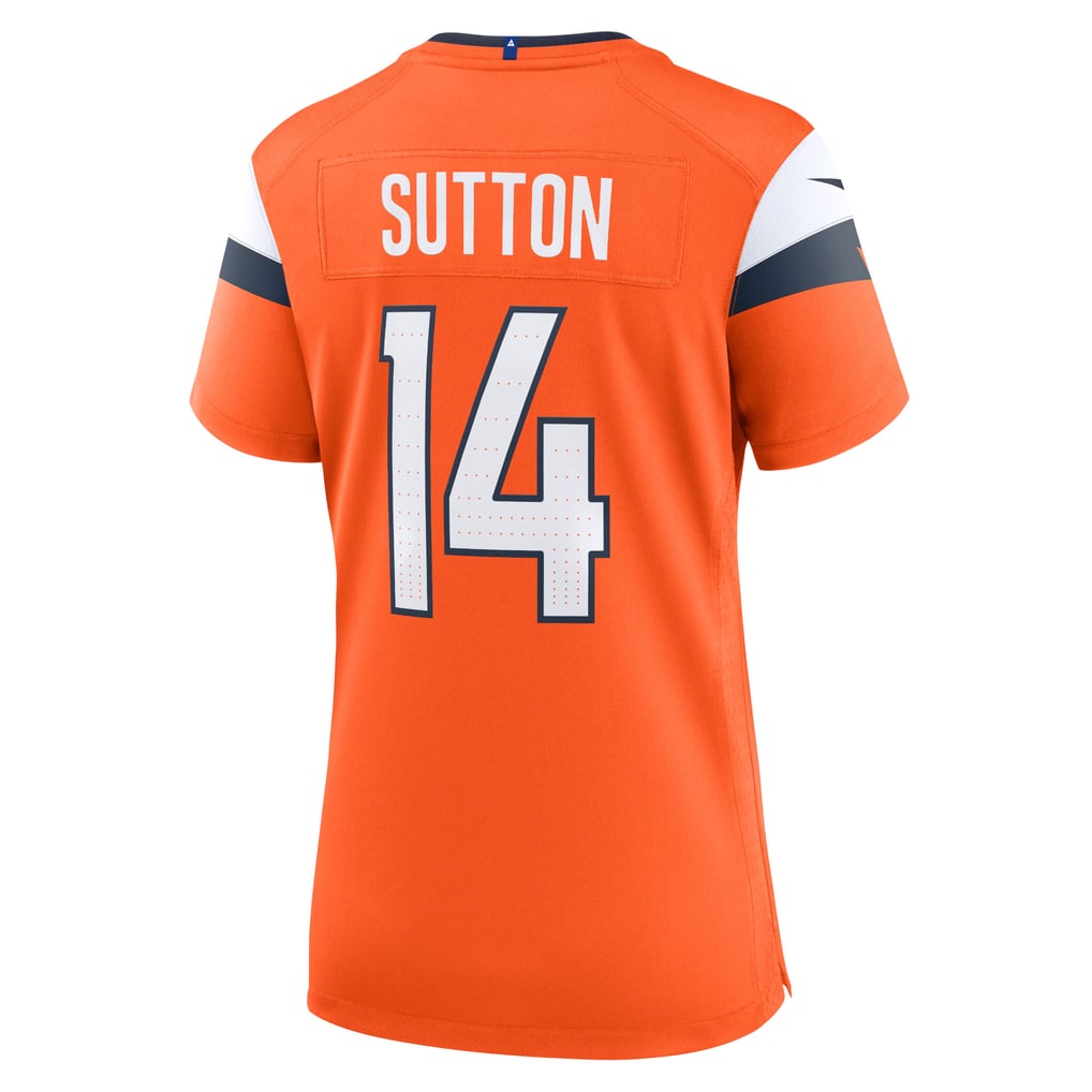 Women's Denver Broncos Courtland Sutton Orange Team Game Jersey