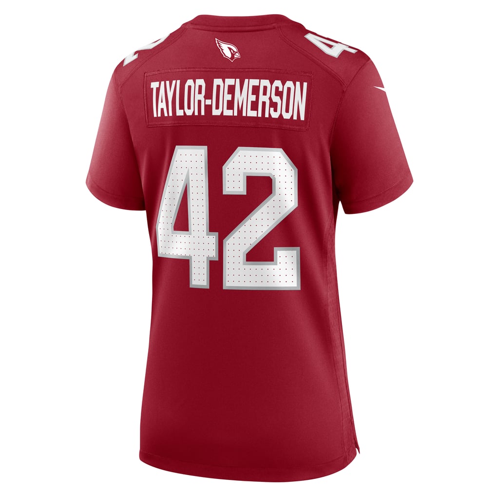 Women's Arizona Cardinals Dadrion Taylor-Demerson Cardinal Game Jersey