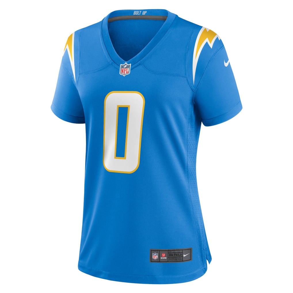 Women's Los Angeles Chargers Daiyan Henley Powder Blue Team Game Jersey
