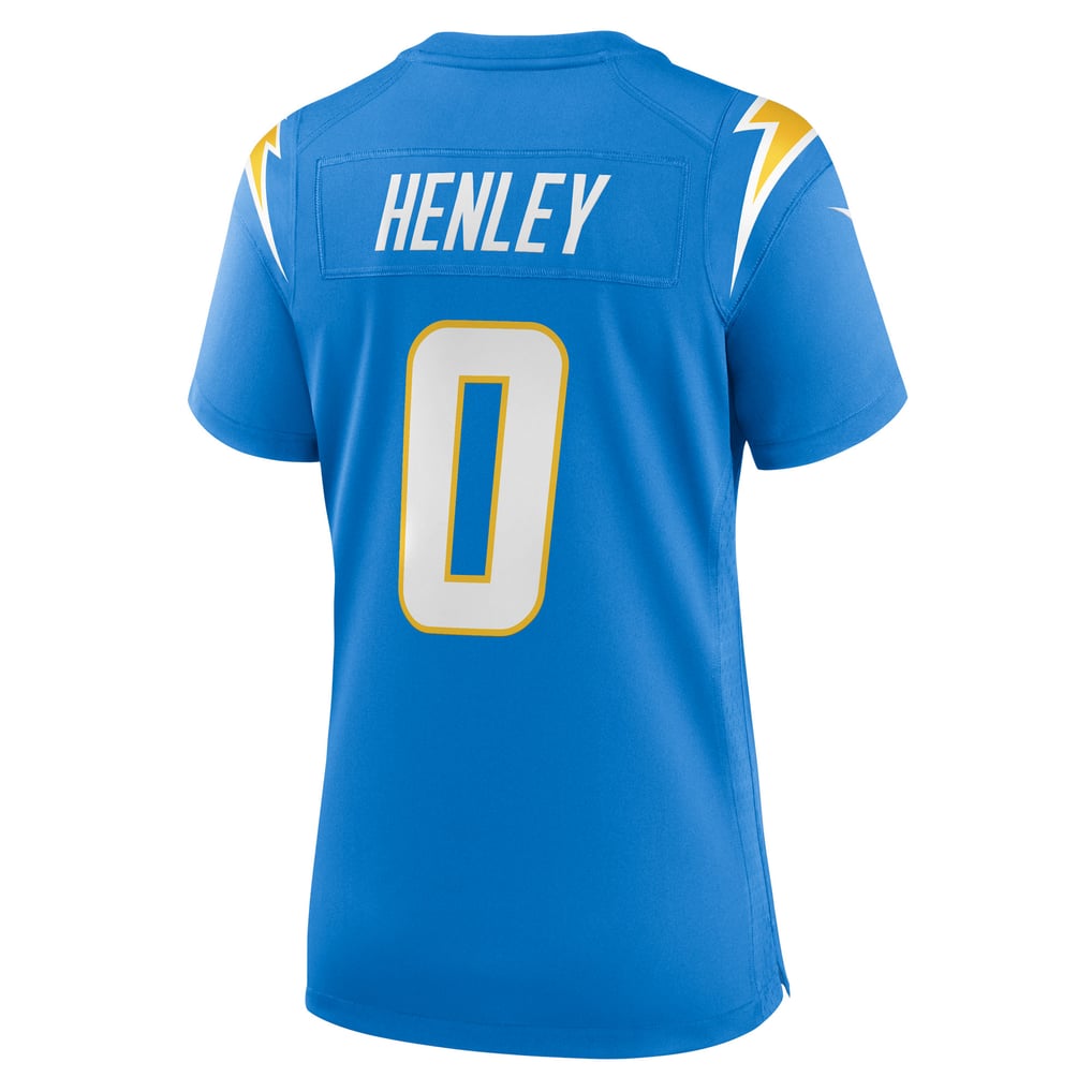 Women's Los Angeles Chargers Daiyan Henley Powder Blue Team Game Jersey