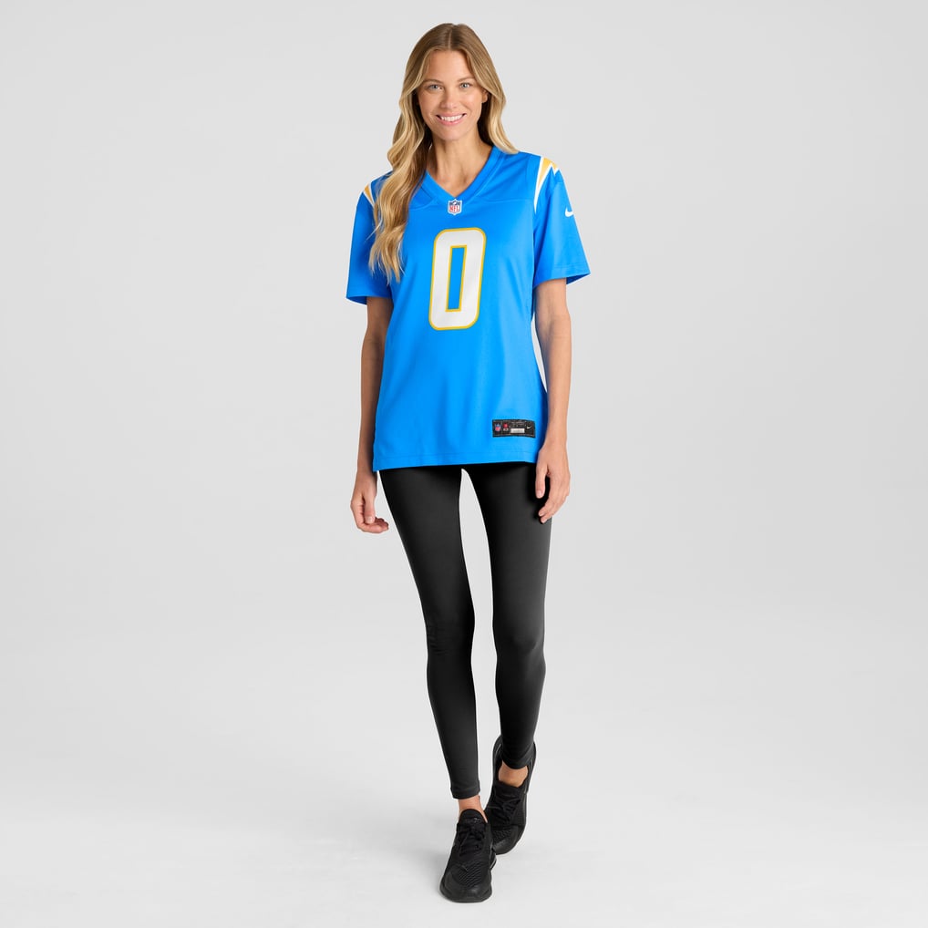 Women's Los Angeles Chargers Daiyan Henley Powder Blue Team Game Jersey