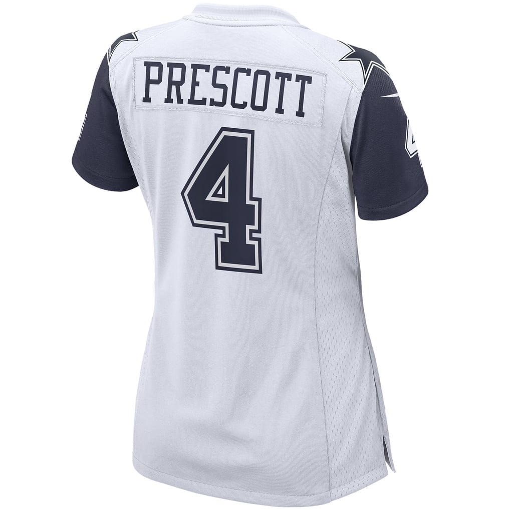 Women's Dallas Cowboys Dak Prescott White Alternate Game Jersey