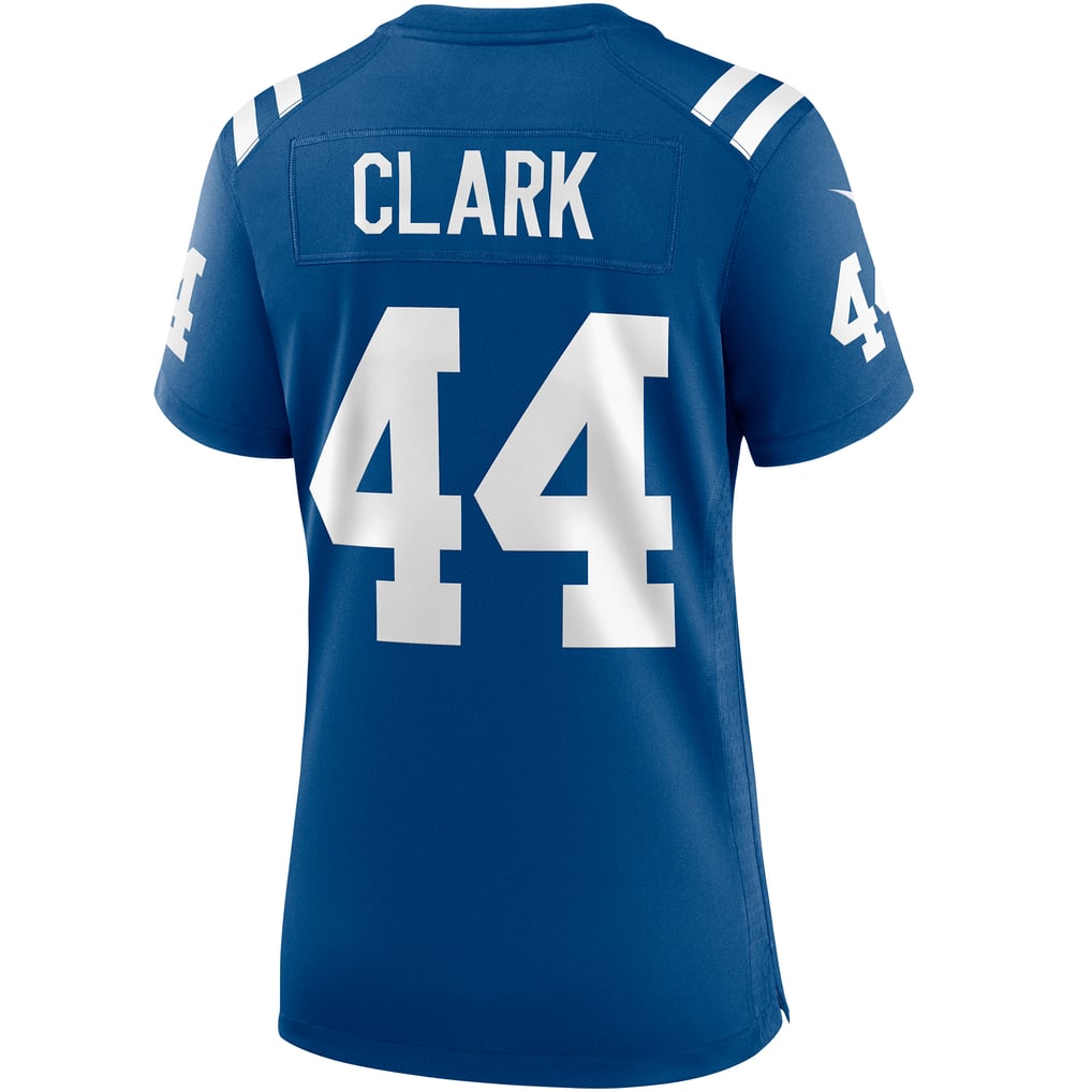 Women's Indianapolis Colts Dallas Clark Royal Game Retired Player Jersey