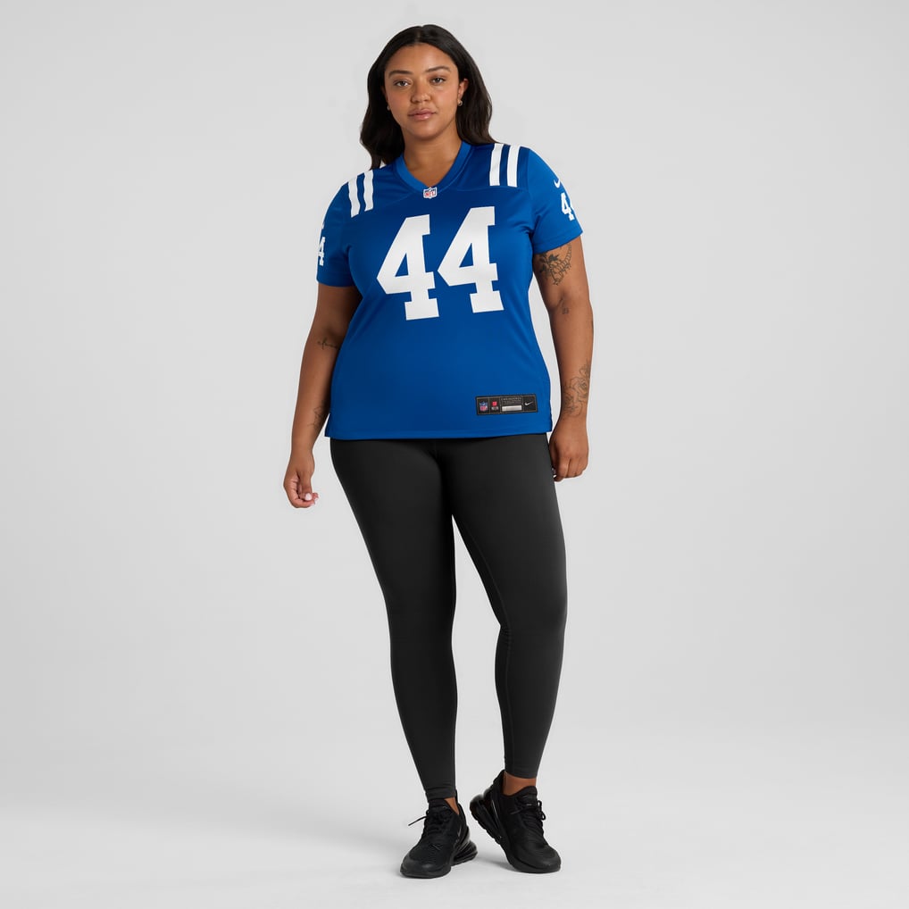 Women's Indianapolis Colts Dallas Clark Royal Game Retired Player Jersey