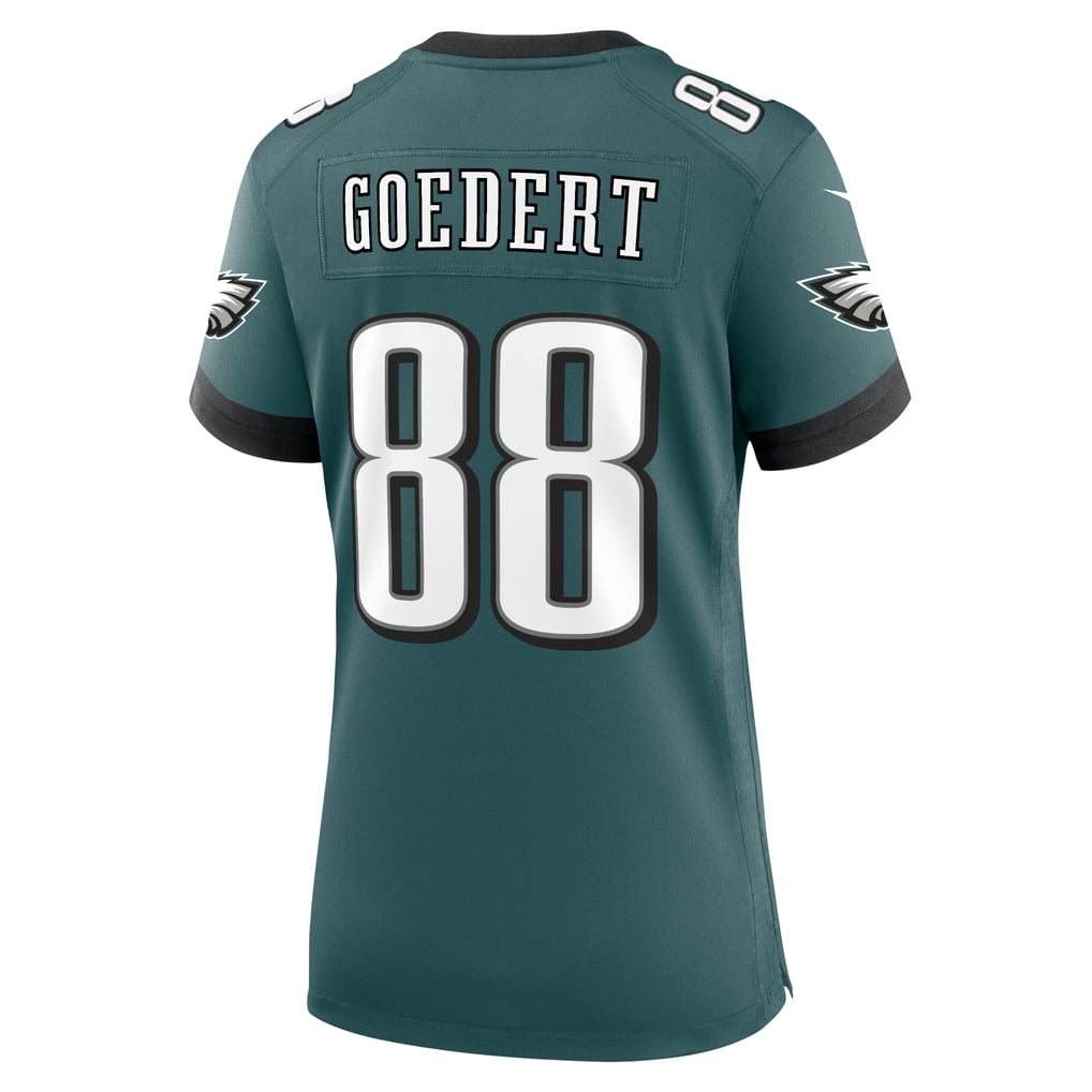 Women's Philadelphia Eagles Dallas Goedert Midnight Green Team Game Jersey