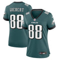 Women's Philadelphia Eagles Dallas Goedert Midnight Green Team Game Jersey