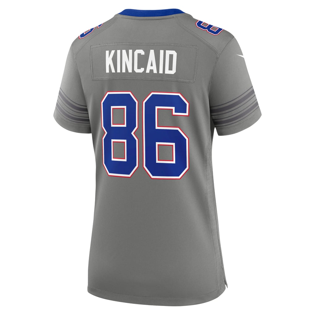 Women's Buffalo Bills Dalton Kincaid Gray Nickel City Game Jersey
