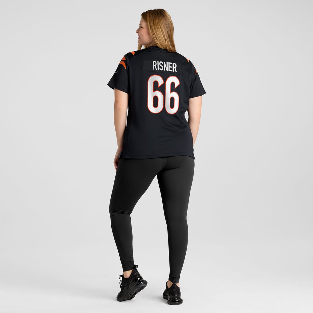 Women's Cincinnati Bengals Dalton Risner Black Team Game Jersey