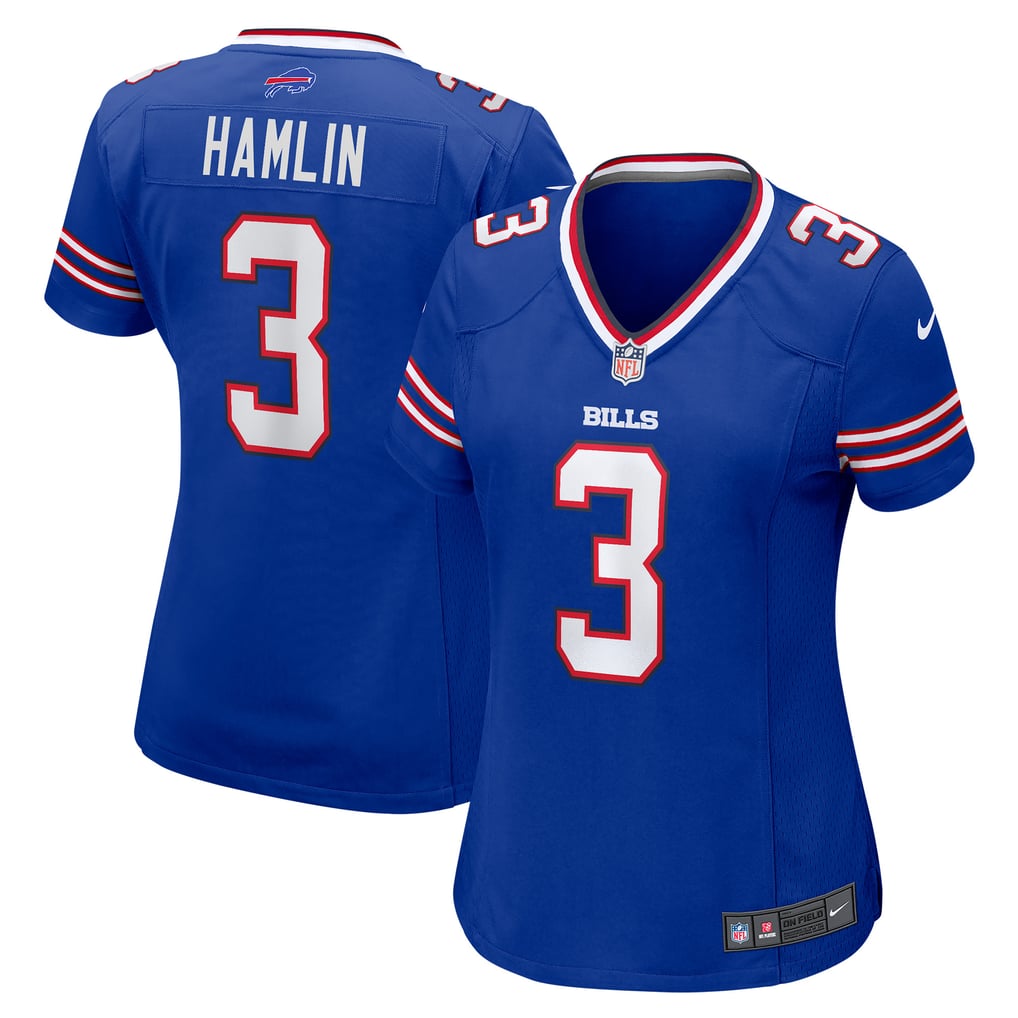 Women's Buffalo Bills Damar Hamlin Royal Game Jersey