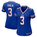 Women's Buffalo Bills Damar Hamlin Royal Game Jersey