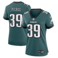 Women's Philadelphia Eagles Dameon Pierce Midnight Green Team Game Jersey