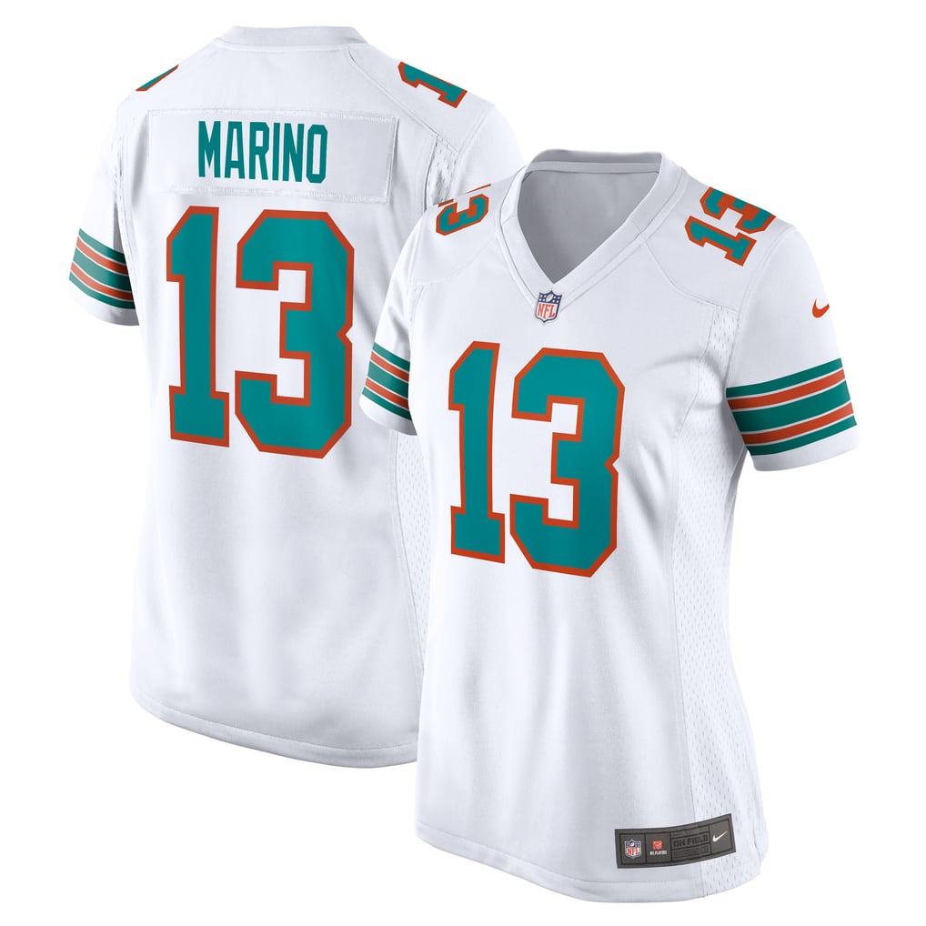 Women's Miami Dolphins Dan Marino White Retired Player Jersey