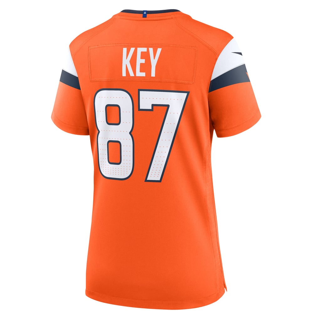 Women's Denver Broncos Dane Key Orange Team Game Jersey