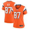 Women's Denver Broncos Dane Key Orange Team Game Jersey