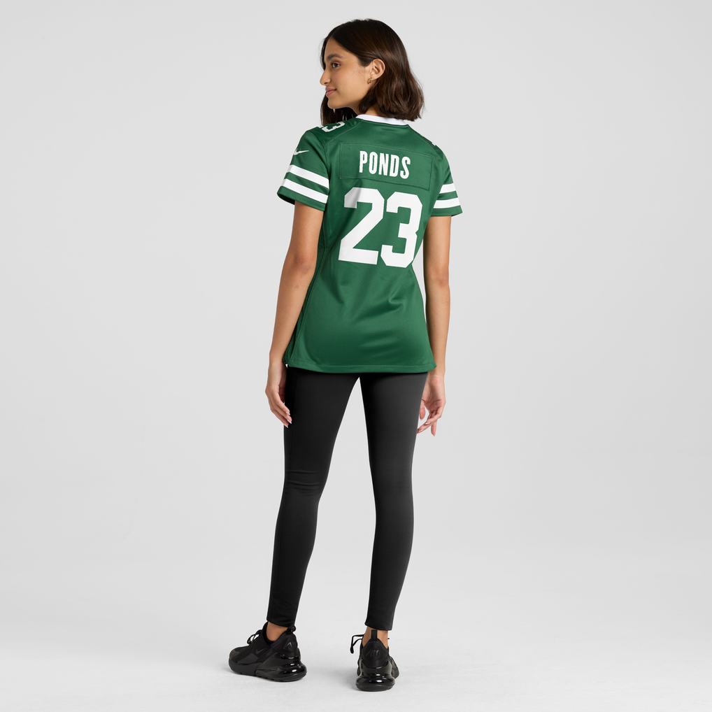 Women's New York Jets D'Angelo Ponds Legacy Green Team Game Jersey